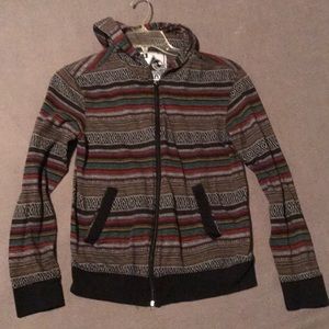 Beautiful Giant size small multi colored hoodie